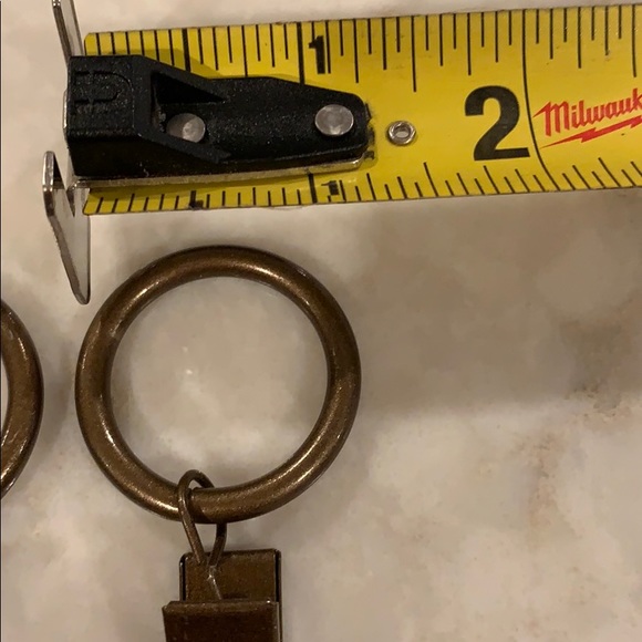 Curtain Rings With Clips - Picture 2 of 2